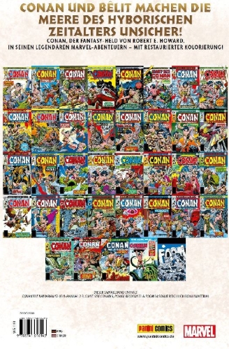 Buchcover und Innenansicht für das Buch: Conan der Barbar: Classic Collection