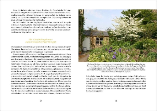 Buchcover und Innenansicht für das Buch: Mein wunderbarer Cottage-Garten