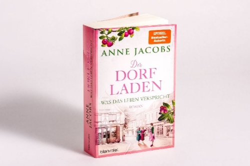 Buchcover und Innenansicht für das Buch: Der Dorfladen - Was das Leben verspricht