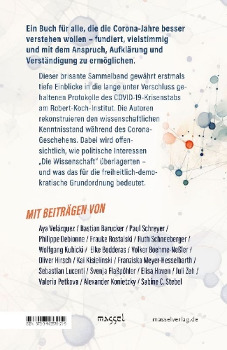 Buchcover und Innenansicht für das Buch: Vereinnahmte Wissenschaft