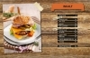 Buchcover und Innenansicht für das Buch: Das ultimative Burger-Grillbuch