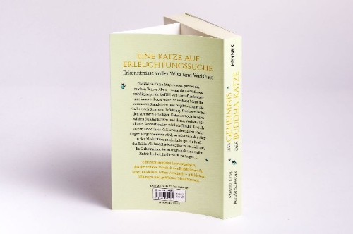 Buchcover und Innenansicht für das Buch: Das Geheimnis der Buddha-Katze