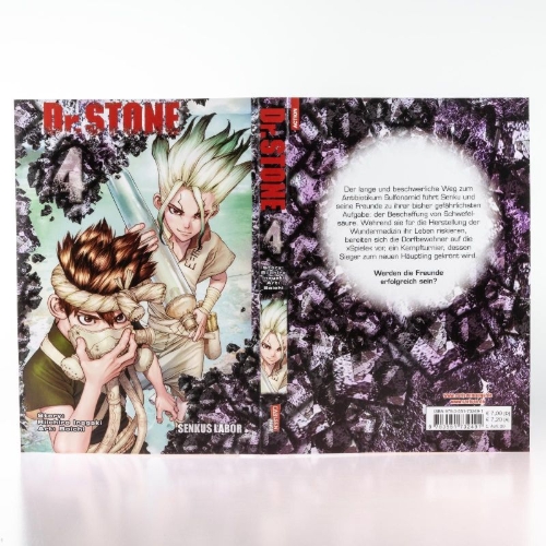 Buchcover und Innenansicht für das Buch: Dr. Stone