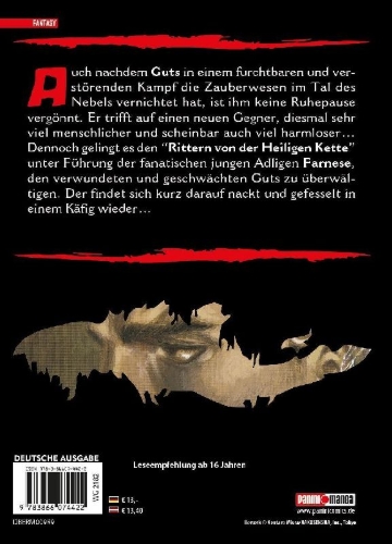 Buchcover und Innenansicht für das Buch: Berserk Max 09