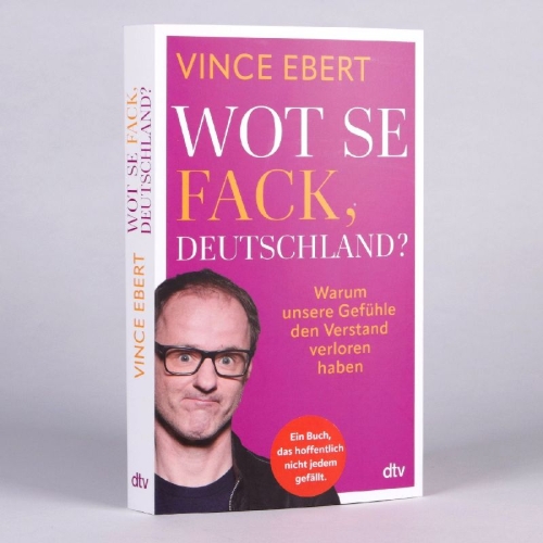 Buchcover und Innenansicht für das Buch: Wot Se Fack, Deutschland?
