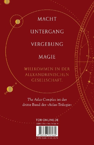 Buchcover und Innenansicht für das Buch: The Atlas Complex