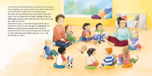 Buchcover und Innenansicht für das Buch: LESEMAUS 211: Mila findet eine neue Freundin