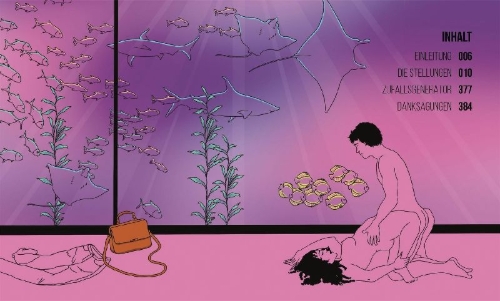 Buchcover und Innenansicht für das Buch: Kamasutra für jeden Tag