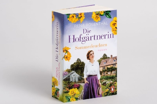 Buchcover und Innenansicht für das Buch: Die Hofgärtnerin - Sommerleuchten