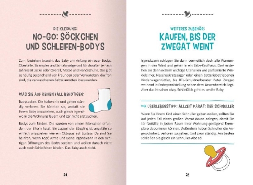 Buchcover und Innenansicht für das Buch: Hilfe, ich werde Papa!