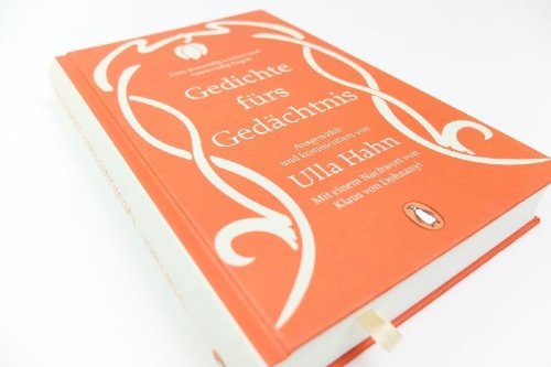 Buchcover und Innenansicht für das Buch: Gedichte fürs Gedächtnis