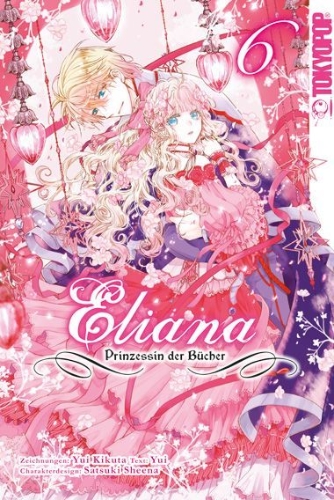 Buchcover und Innenansicht für das Buch: Eliana - Prinzessin der Bücher 06