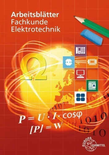 Buchcover und Innenansicht für das Buch: Arbeitsblätter Fachkunde Elektrotechnik
