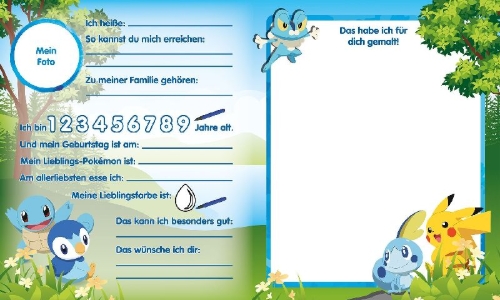 Buchcover und Innenansicht für das Buch: Pokémon: Meine ersten Freunde