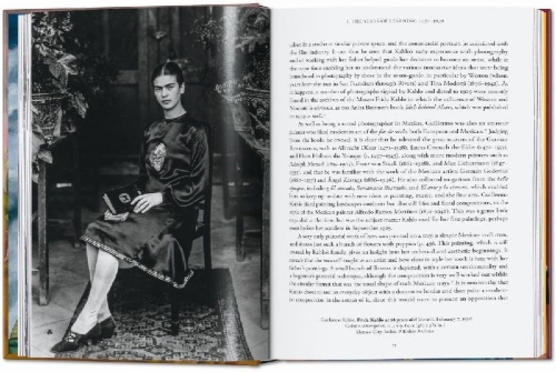 Buchcover und Innenansicht für das Buch: Frida Kahlo. 45th Ed.