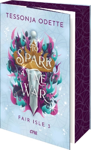 Buchcover und Innenansicht für das Buch: To Spark a Fae War