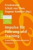 Buchcover und Innenansicht für das Buch: Impulse für Führung und Training