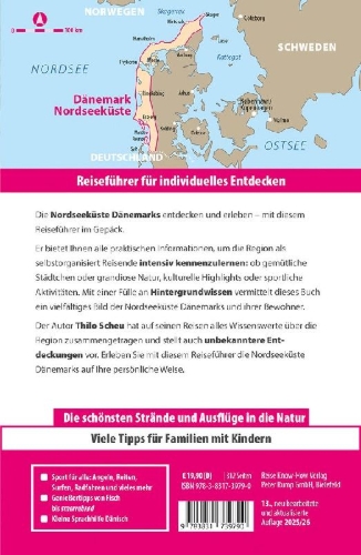 Buchcover und Innenansicht für das Buch: Reise Know-How Reiseführer Dänemark - Nordseeküste