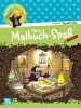 Buchcover und Innenansicht für das Buch: Der kleine Maulwurf: Mein Malbuch-Spaß