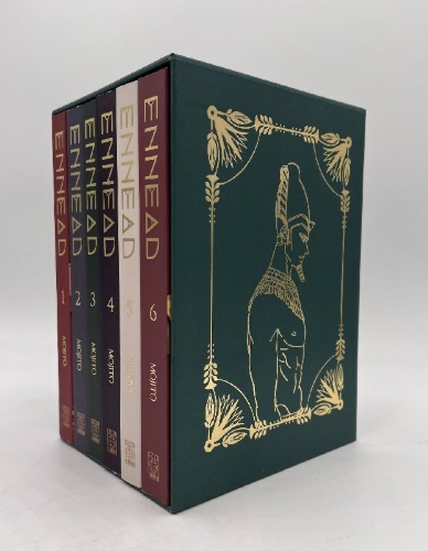 Buchcover und Innenansicht für das Buch: Ennead Schuber (Band 1 bis 6)