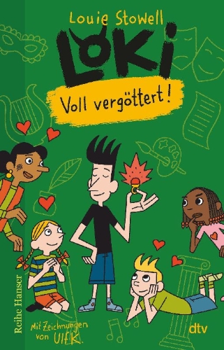 Buchcover und Innenansicht für das Buch: Loki - Voll vergöttert!