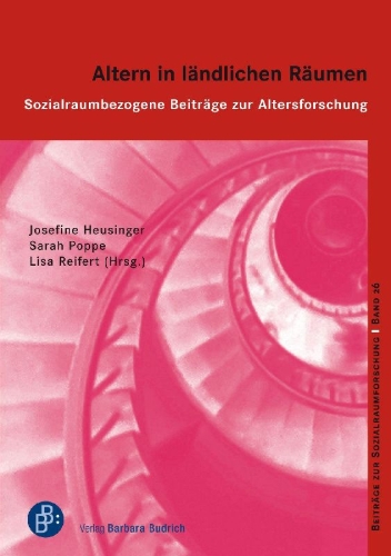 Buchcover und Innenansicht für das Buch: Altern in ländlichen Räumen