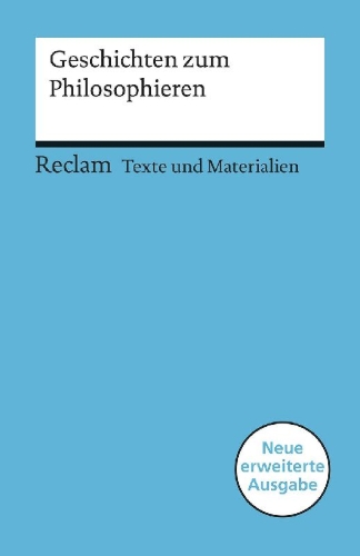 Buchcover und Innenansicht für das Buch: Geschichten zum Philosophieren