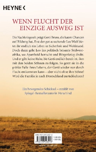 Buchcover und Innenansicht für das Buch: Gefangen in Afrika