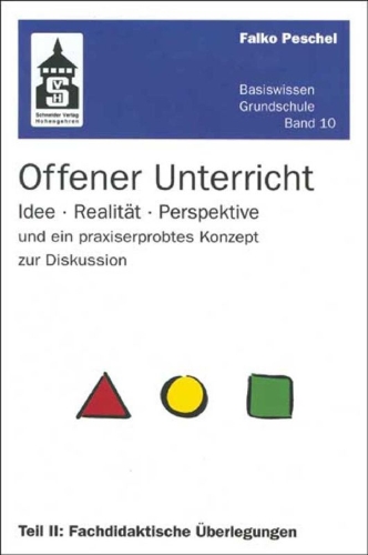 Buchcover und Innenansicht für das Buch: Offener Unterricht, Teil 2
