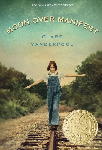 Buchcover und Innenansicht für das Buch: Moon Over Manifest