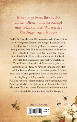 Buchcover und Innenansicht für das Buch: Der Weg der Bienenfrau