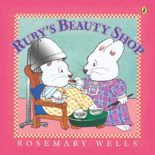Buchcover und Innenansicht für das Buch: Ruby's Beauty Shop