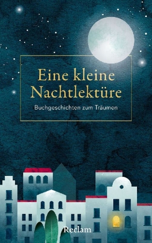 Buchcover und Innenansicht für das Buch: Eine kleine Nachtlektüre. Buchgeschichten zum Träumen