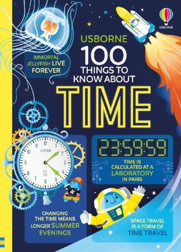 Buchcover und Innenansicht für das Buch: 100 Things to Know about Time