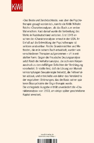 Buchcover und Innenansicht für das Buch: Charakteranalyse