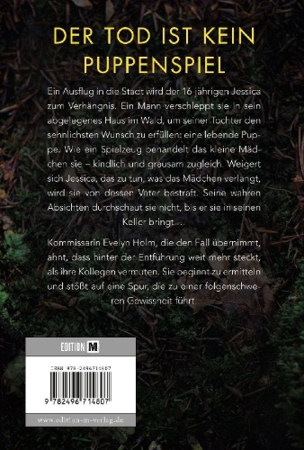 Buchcover und Innenansicht für das Buch: Der Puppenwald