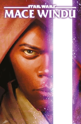 Buchcover und Innenansicht für das Buch: Star Wars : Mace Windu (2024) #1-#4; "Showdown at Ocean's Deep" aus Star Wars: Revelations (2023) #1
