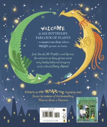 Buchcover und Innenansicht für das Buch: How to Grow a Dragon