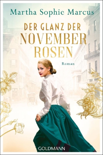 Buchcover und Innenansicht für das Buch: Der Glanz der Novemberrosen
