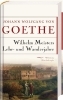 Buchcover und Innenansicht für das Buch: Wilhelm Meisters Lehr- und Wanderjahre