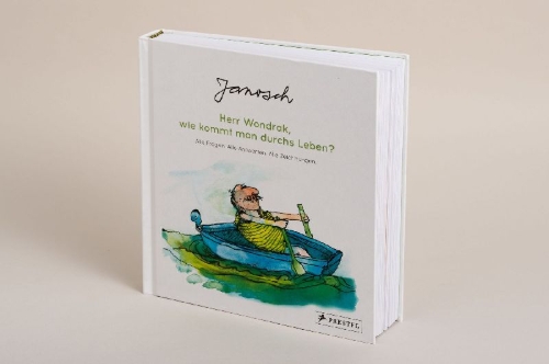 Buchcover und Innenansicht für das Buch: Janosch: Herr Wondrak, wie kommt man durchs Leben?