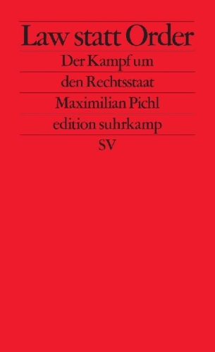 Buchcover und Innenansicht für das Buch: Law statt Order