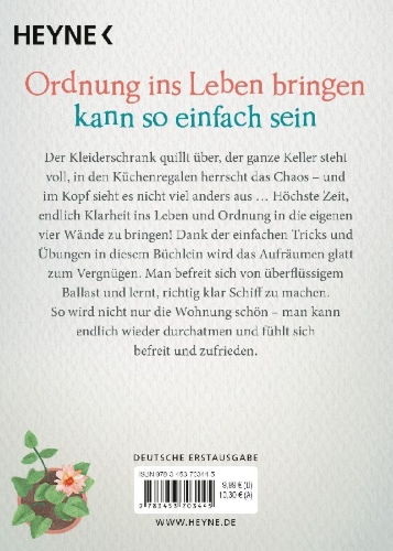 Buchcover und Innenansicht für das Buch: The Little Book of Tidying