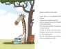 Buchcover und Innenansicht für das Buch: Boku wa African i Sumu Kirin to Iimasu