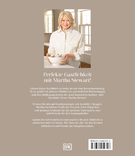 Buchcover und Innenansicht für das Buch: Martha. Das Kochbuch