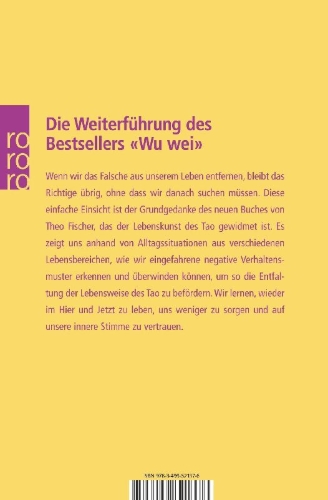 Buchcover und Innenansicht für das Buch: Yu wei: Die Kunst, sich das Leben schwer zu machen