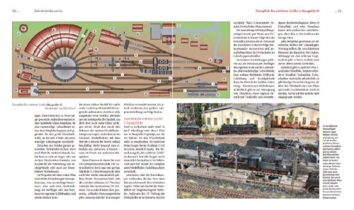 Buchcover und Innenansicht für das Buch: Das große Praxishandbuch Modellbahn