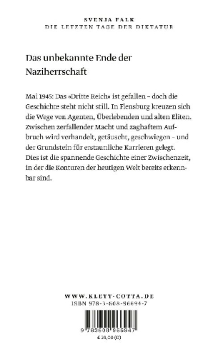Buchcover und Innenansicht für das Buch: Die letzten Tage der Diktatur