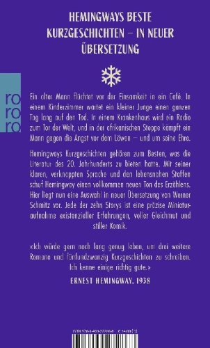 Buchcover und Innenansicht für das Buch: The Short Happy Life of Francis Macomber / The Capital of the World / The Snows of Kilimanjaro / Old Man at the Bridge / Up in Michigan / On the Quai at Smyrna
