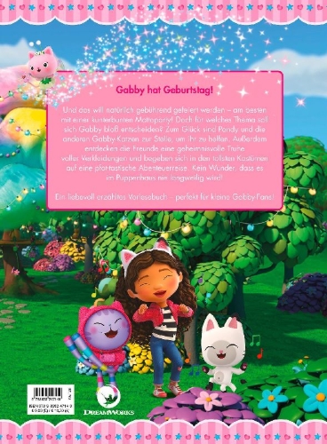 Buchcover und Innenansicht für das Buch: Gabby's Dollhouse: Die schönsten Geschichten zum Vorlesen